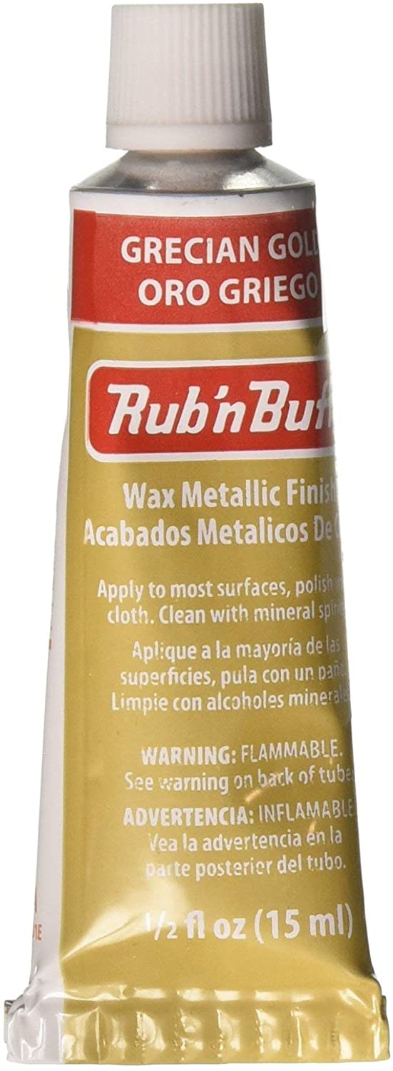 Rub 'n Buff® Wax Metallic Finish