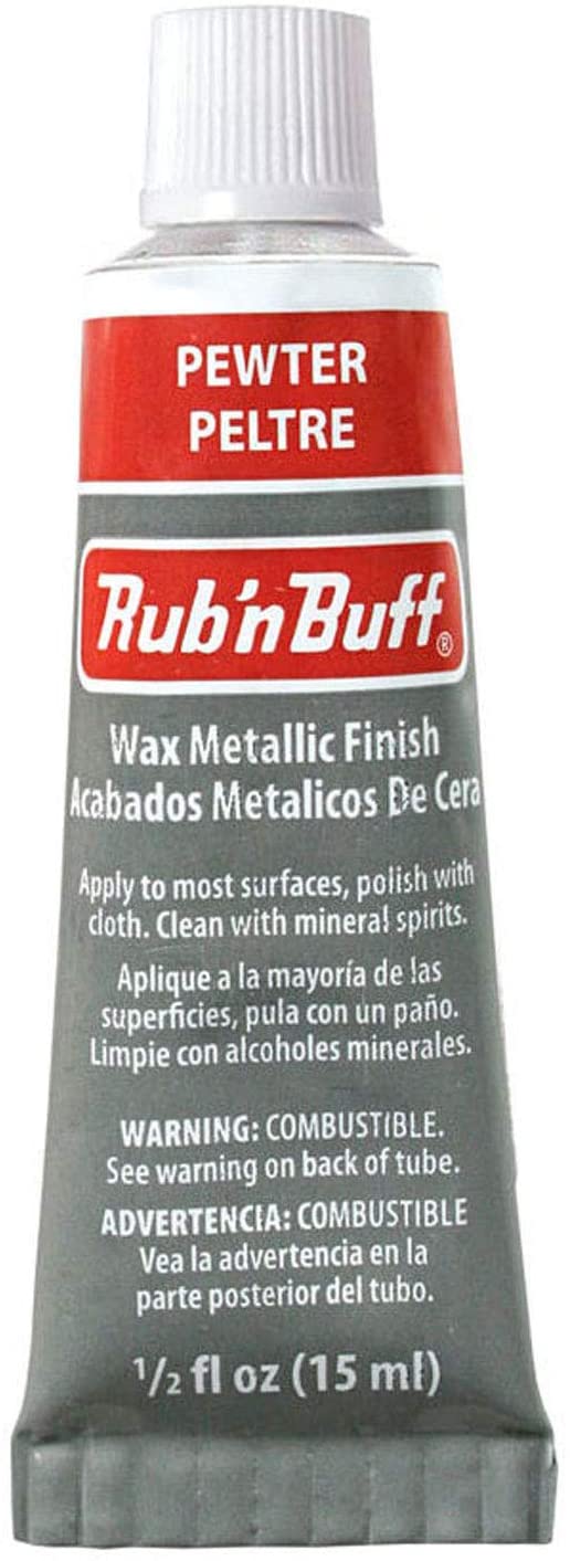 Rub 'n Buff® Wax Metallic Finish