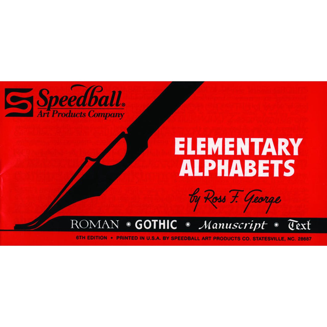 SPEEDBALL - Libro Elementary Alphabets Books