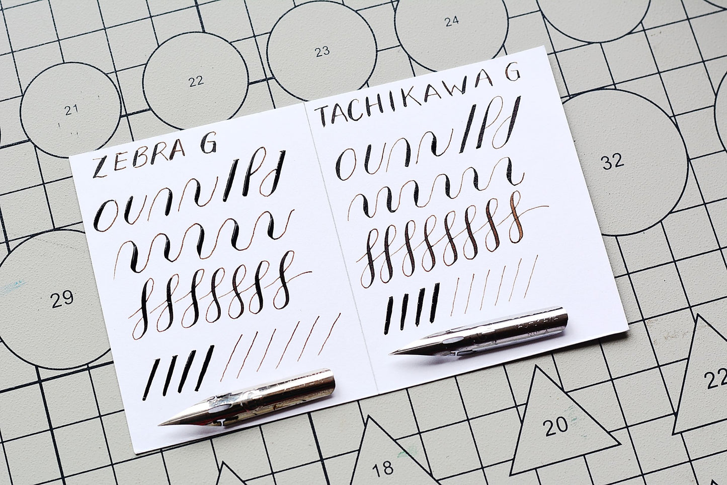 NIBS - TACHIKAWA - Tachikawa G - Set de 3 (Plumillas)