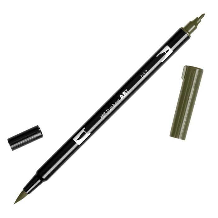 Tombow Dual Brush-Pens - Cool Gray