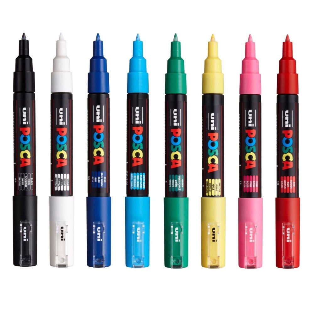 PC-1M - Posca Markers - Extra Fine Tip