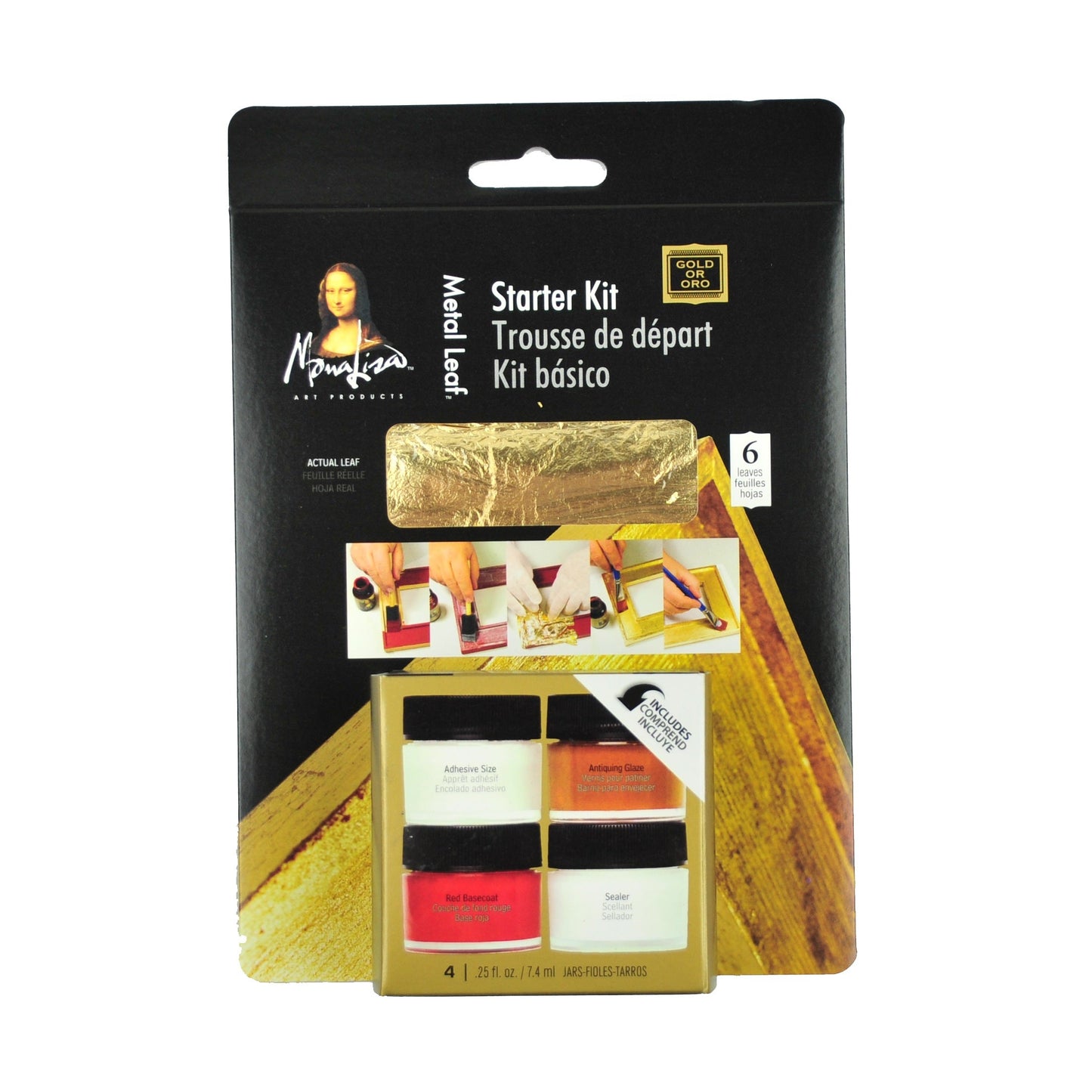MONA LISA (Speedball) - Gold Leaf Starter Kit