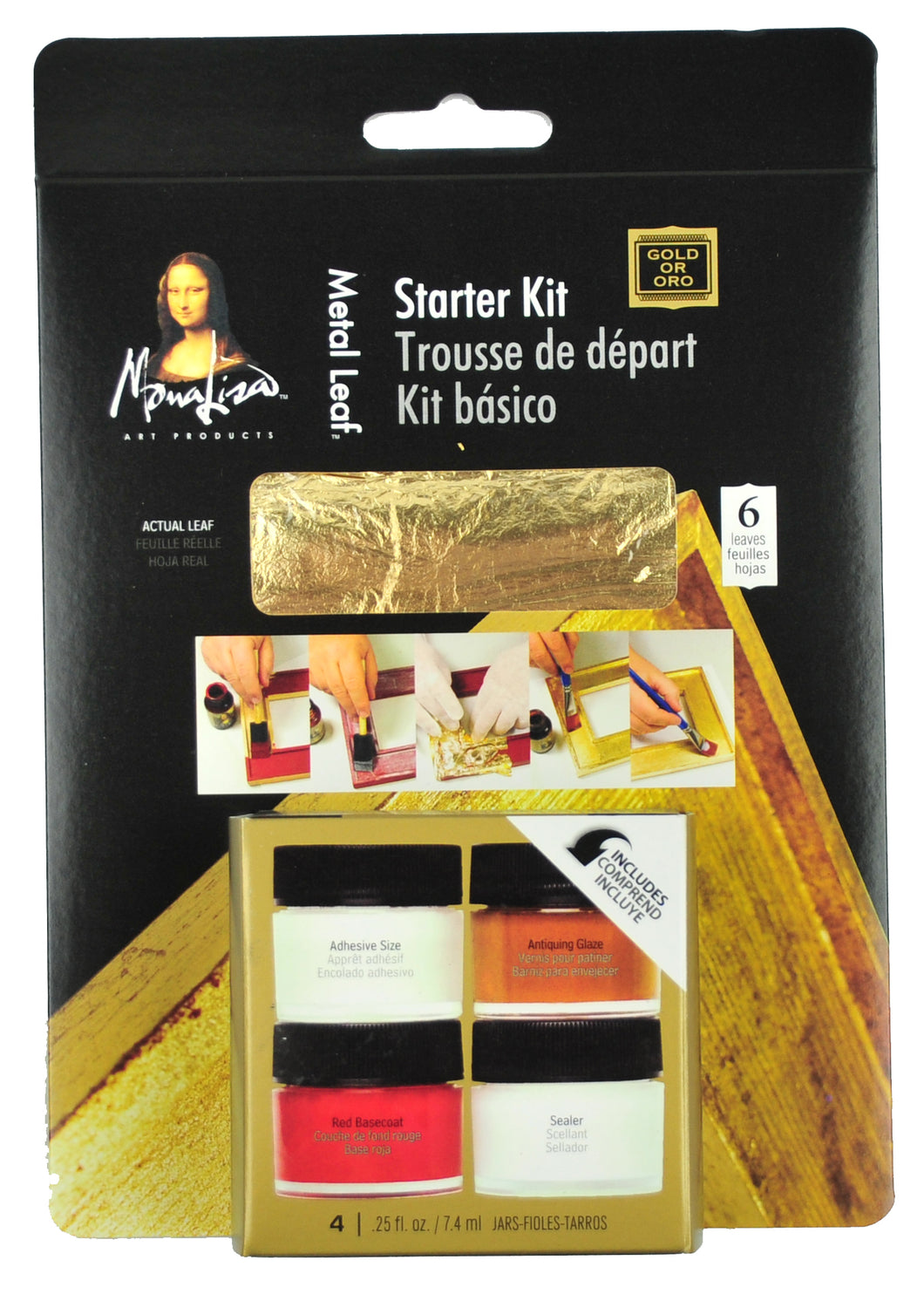 MONA LISA (Speedball) - Gold Leaf Starter Kit