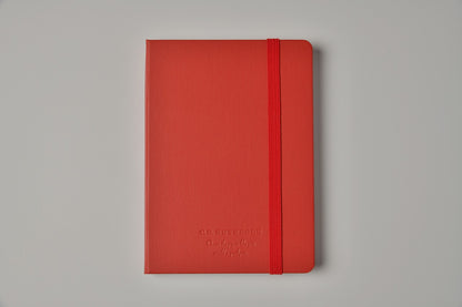 Apica Premium Notebook - Tapa Dura - A6 - Cuadriculado - Red