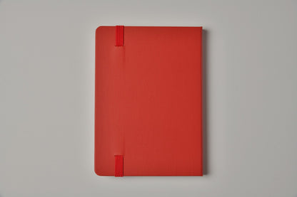 Apica Premium Notebook - Tapa Dura - A6 - Cuadriculado - Red
