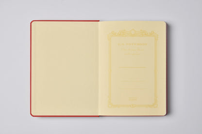Apica Premium Notebook - Tapa Dura - A5 - Cuadriculado - Red