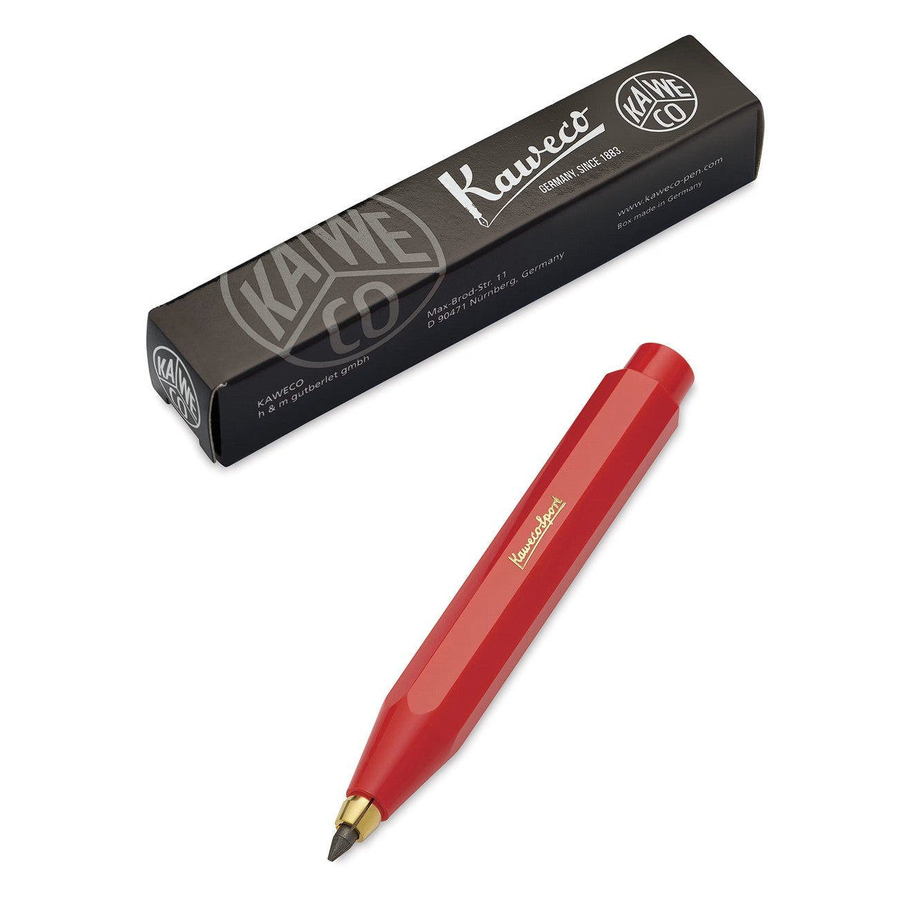 Kaweco Frosted Sport Clutch Pencil 3.2mm - Red
