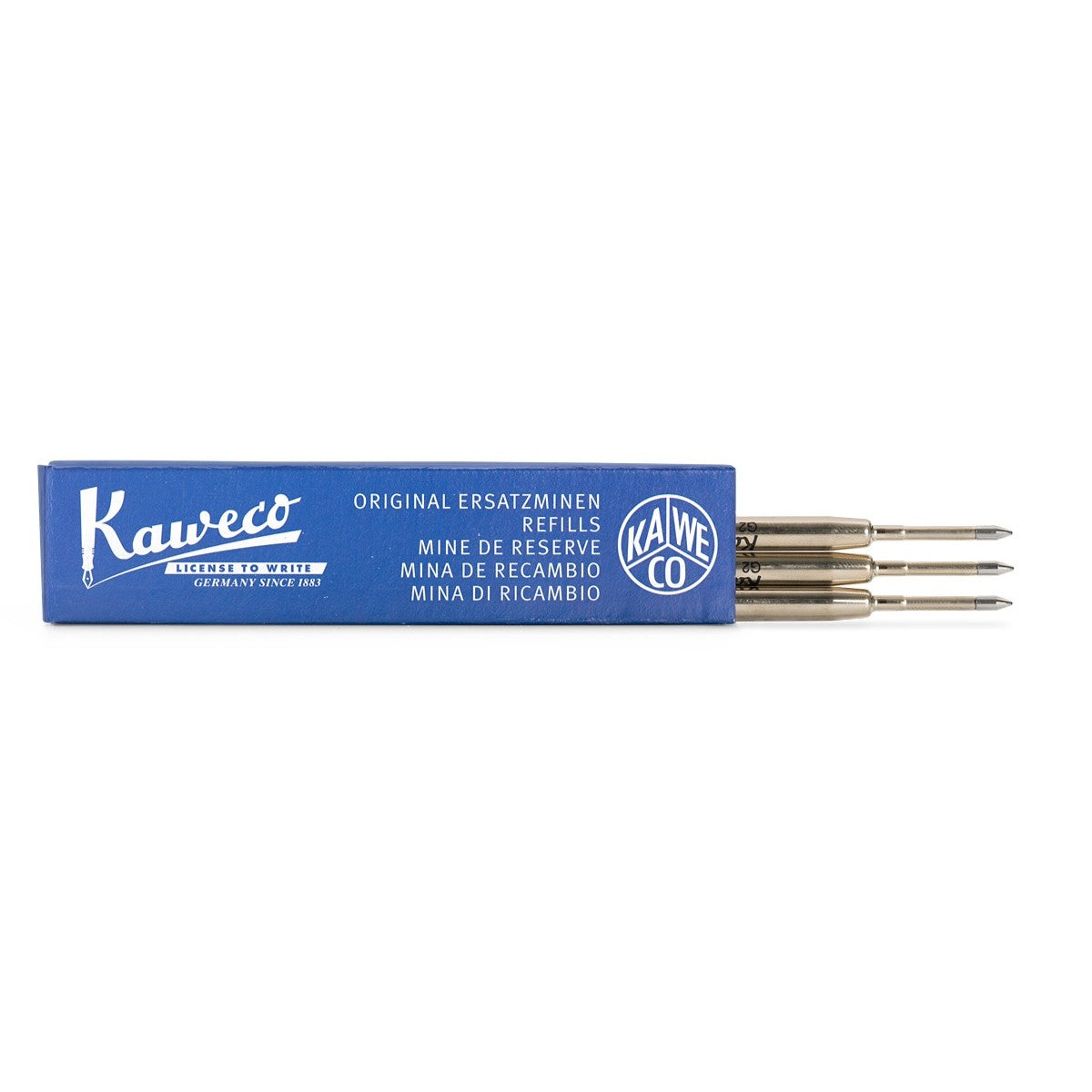Kaweco G2 Ball Pen Refill - Blue - 1.0 mm - 3 unidades