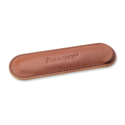 Kaweco Eco Leather Pouch - 1 Sport Pen - Brandy