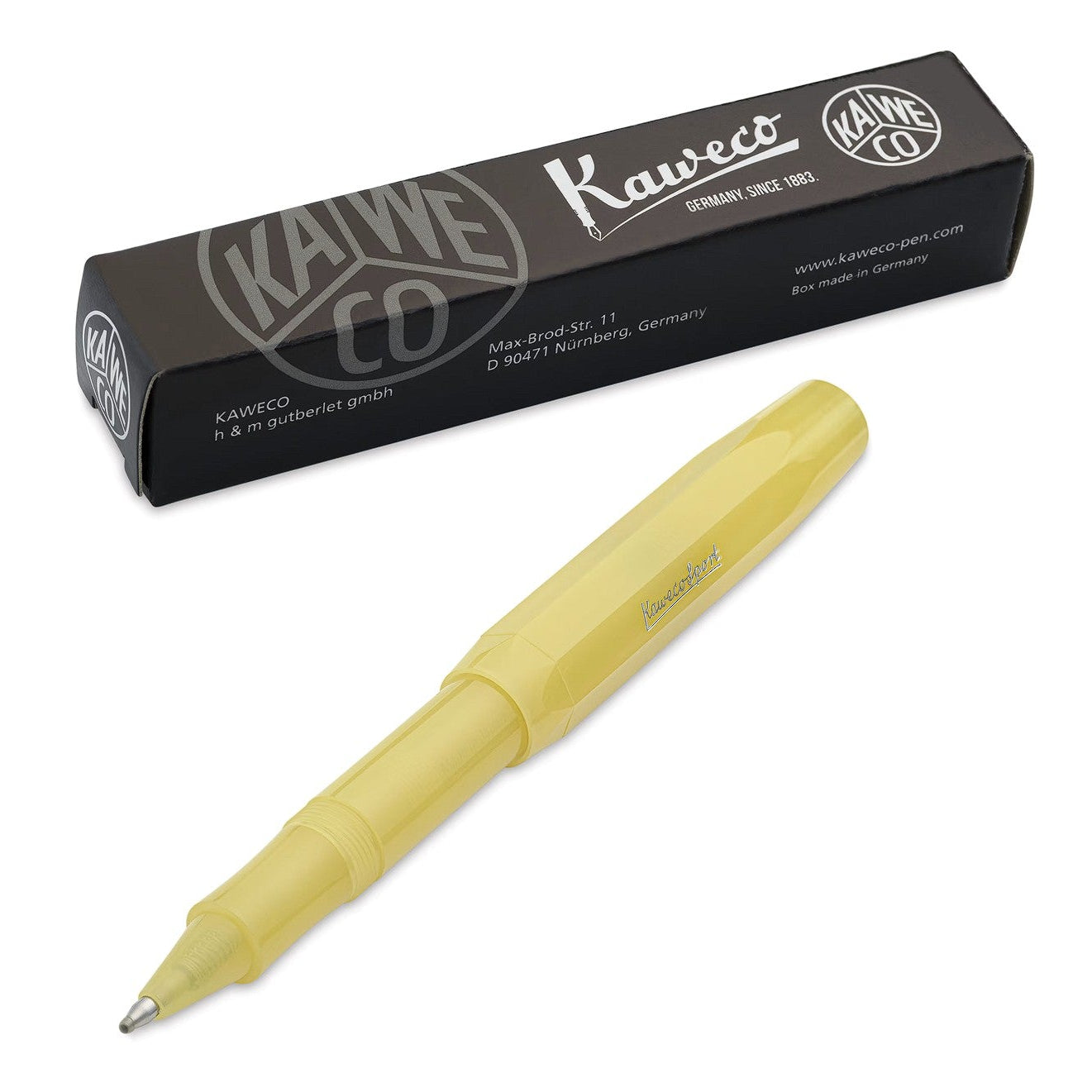 Kaweco Frosted Sport Rollerball Pen - Sweet Banana