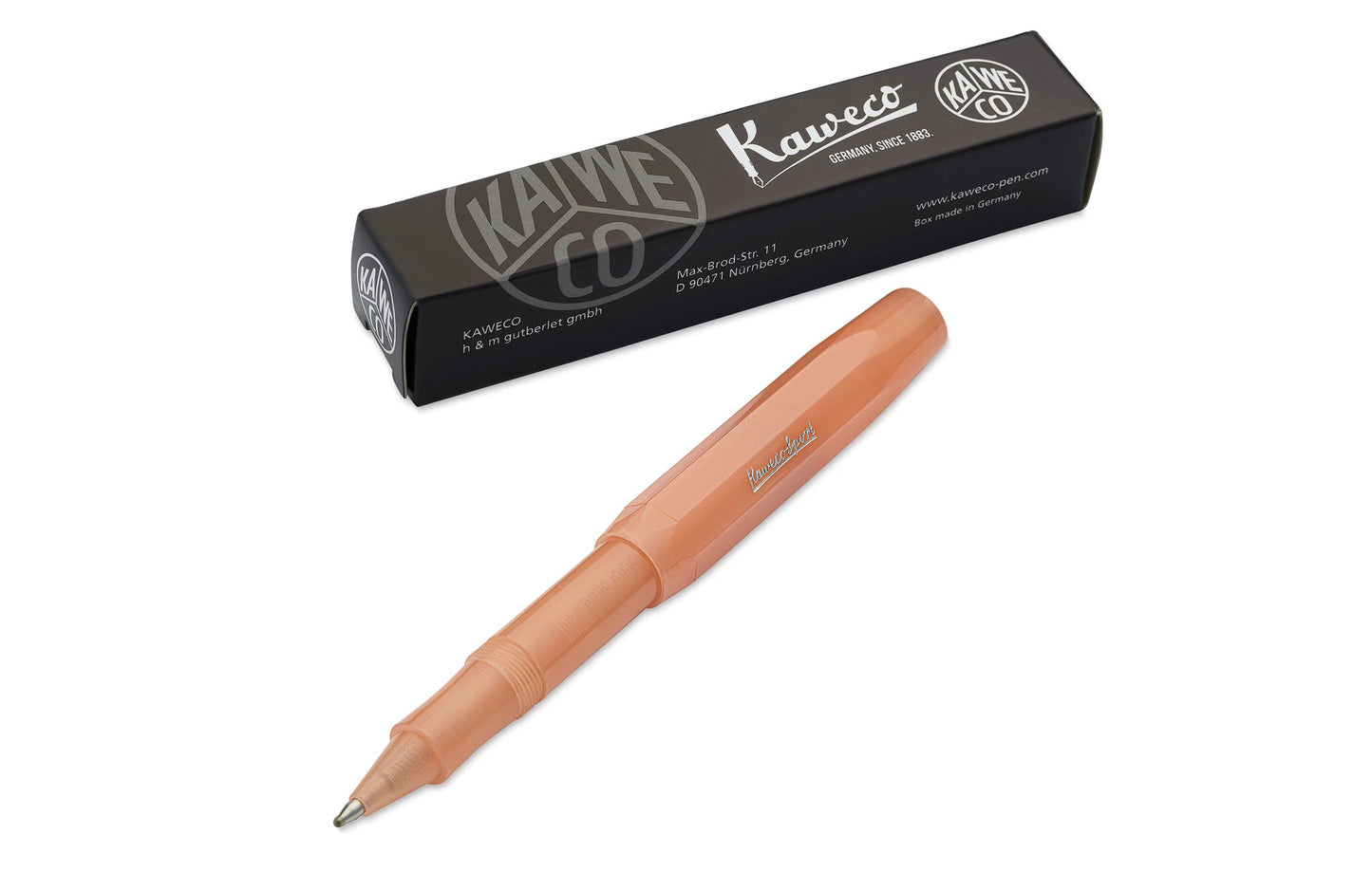 Kaweco Frosted Sport Rollerball Pen - Soft Mandarin