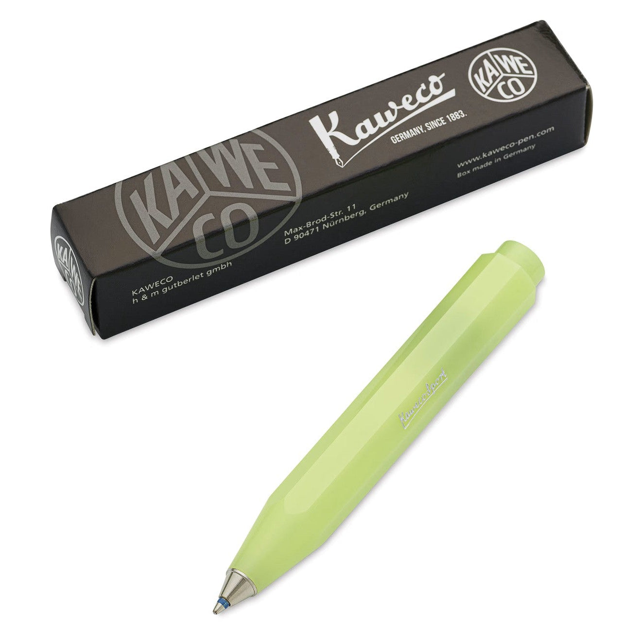 Kaweco Frosted Sport Ballpoint Pen - Lime