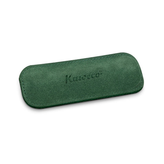 Kaweco Eco Leather Pouch - 2 Sport Pens - Green