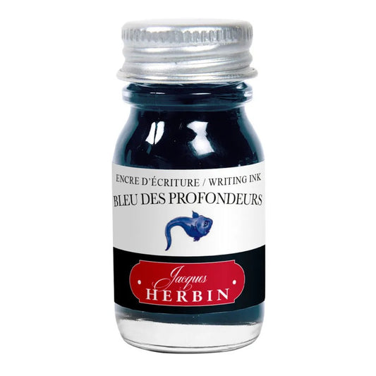 J. Herbin - Bleu des Profondeurs (Deep Blue) - Tinta Botella - 10ml.