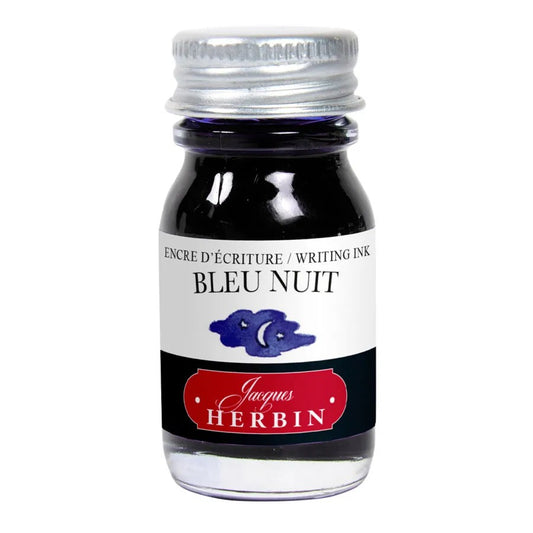 J. Herbin - Bleu Nuit - Tinta Boltella - 10ml.