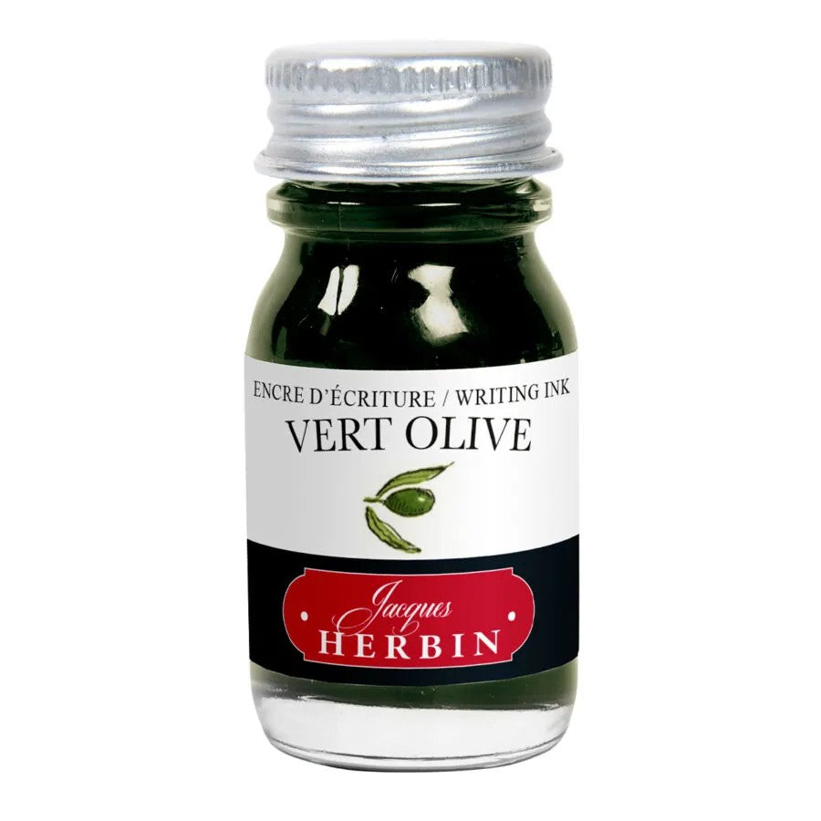 J. Herbin - Vert Olive - Tinta Botella - 10ml.