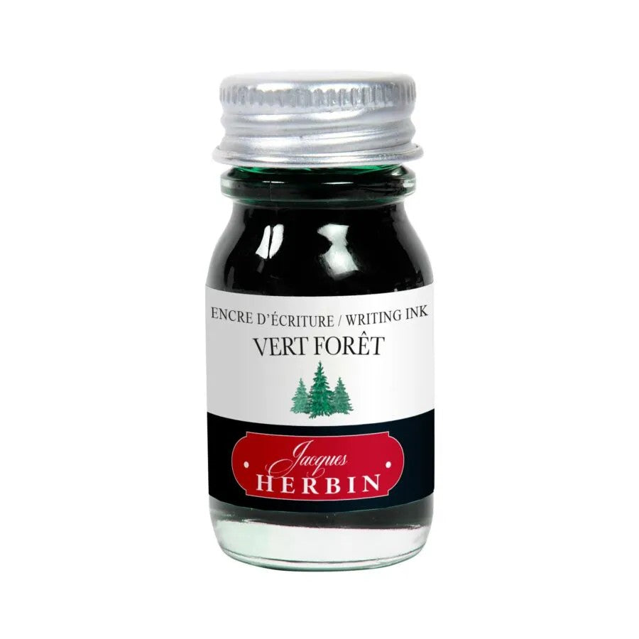 J. Herbin - Vert Forêt (Forest Green) - Tinta Botella - 10ml.