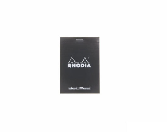 Rhodia dot Pad No.12 - Negro - Punteados - Pequeña