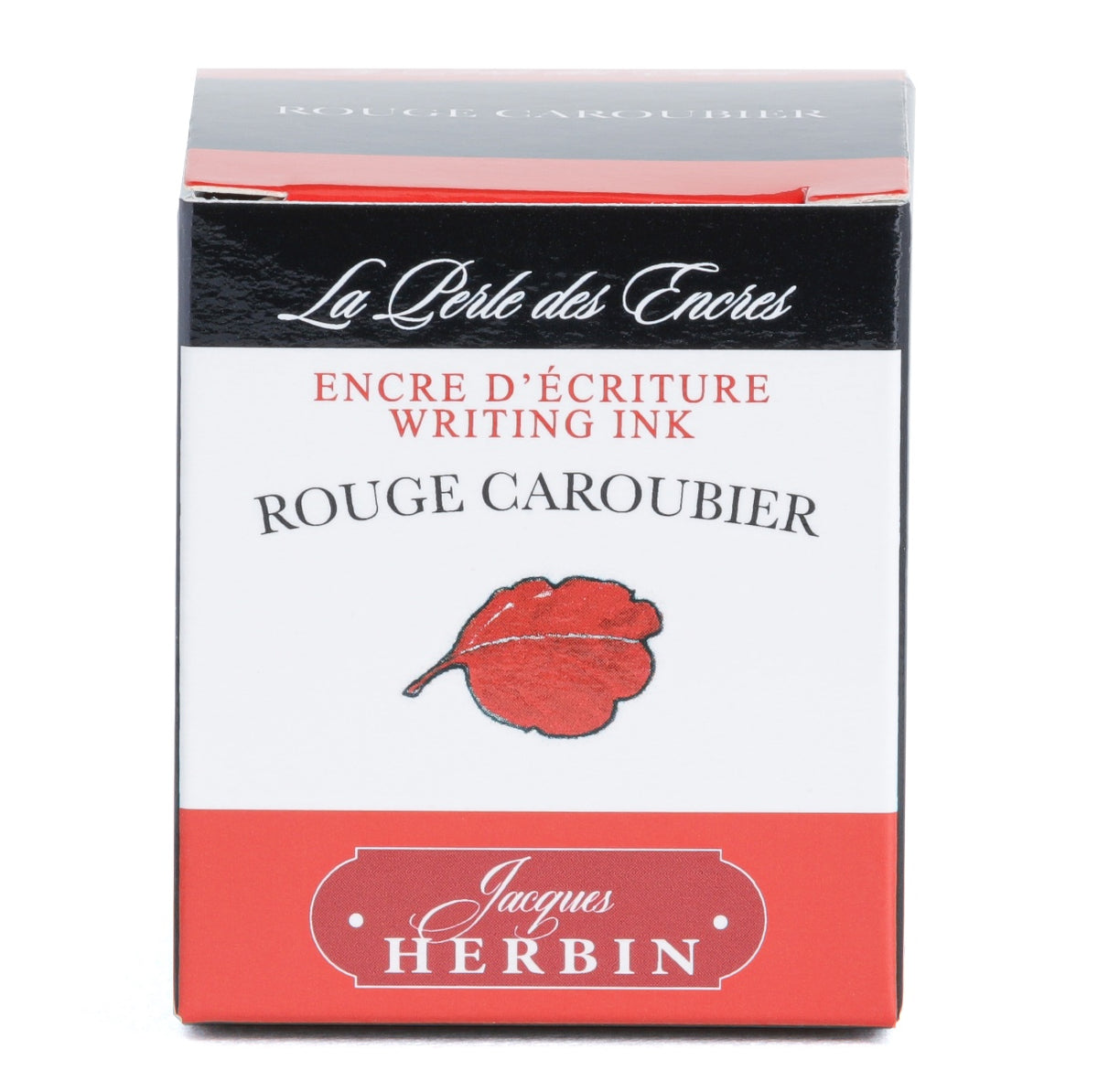 J. Herbin - Rouge Caroubier - Tinta Botella 30ml.