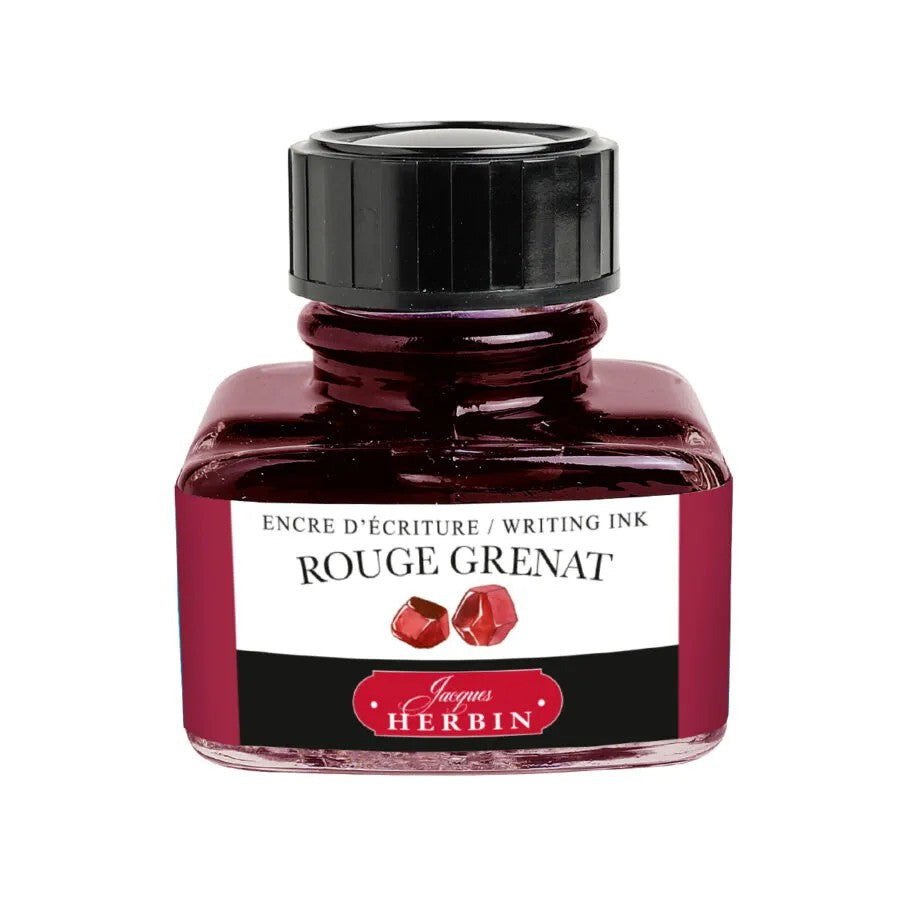 J. Herbin - Rouge Grenat - Tinta Botella 30ml.