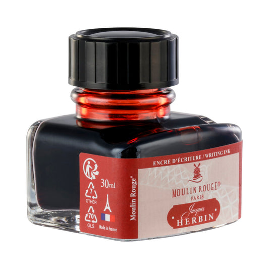 J. Herbin - Paris Ink Collection - Moulin Rouge Red - Tinta Botella 30ml.