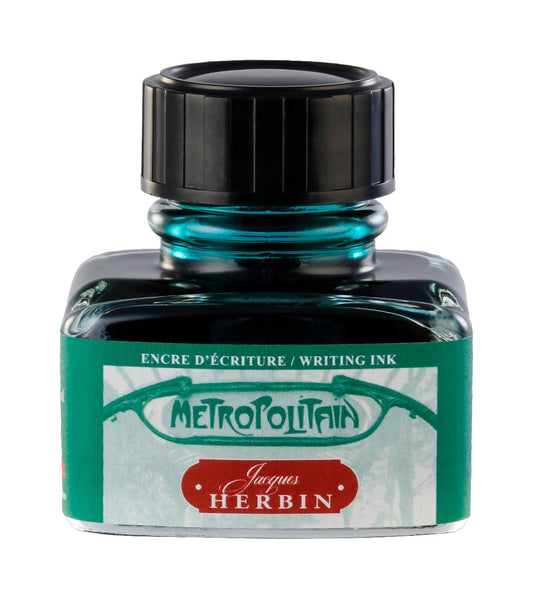 J. Herbin - Paris Ink Collection - Metropolitain Green- Tinta Botella 30ml.