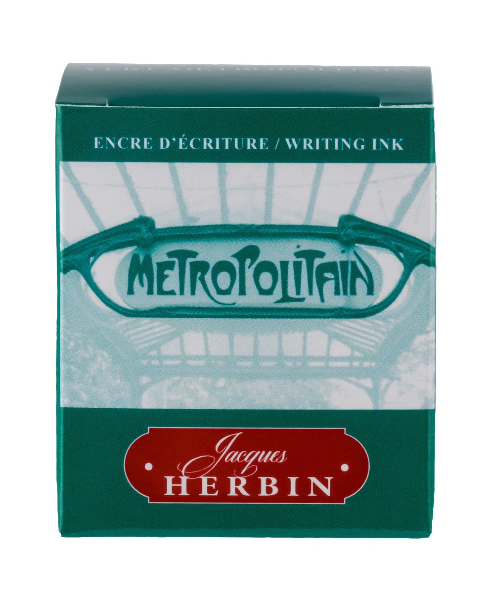 J. Herbin - Paris Ink Collection - Metropolitain Green- Tinta Botella 30ml.