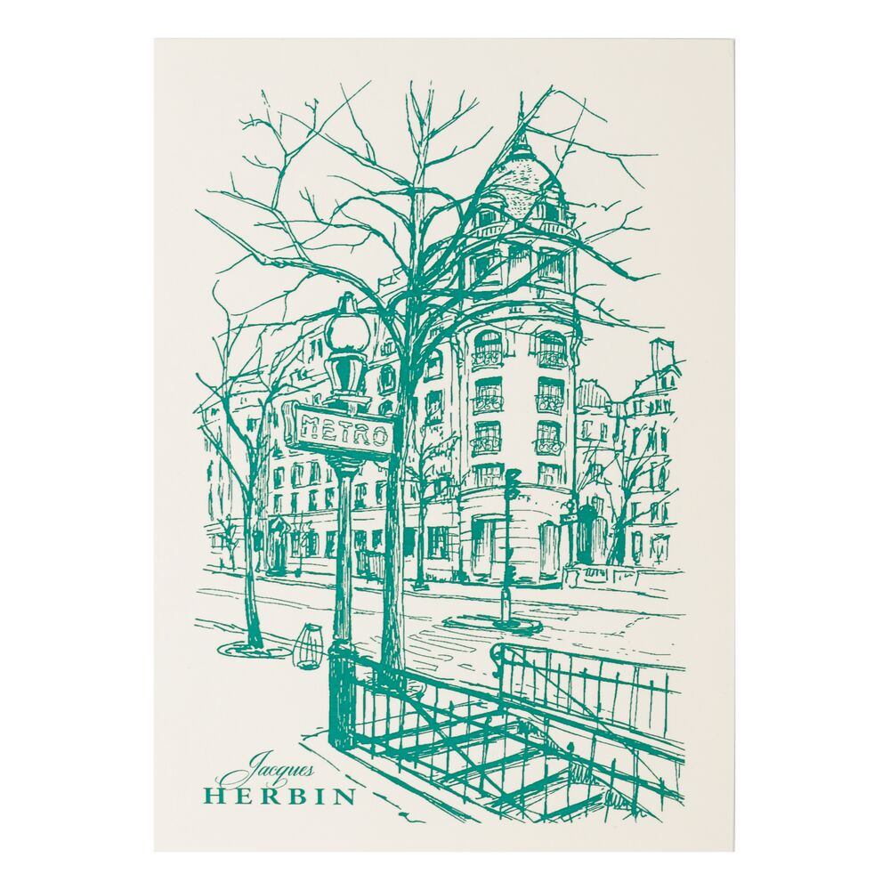 J. Herbin - Paris Ink Collection - Metropolitain Green- Tinta Botella 30ml.