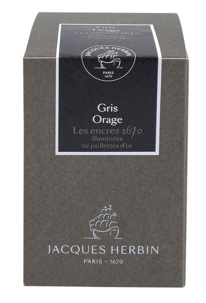 J. Herbin 1670 Anniversary Ink - Gris Orage - Tinta Boltella 50ml.