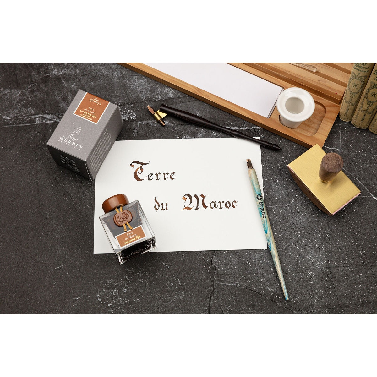 J. Herbin 1670 Anniversary Ink - Terre du Maroc - Tinta Boltella 50ml.