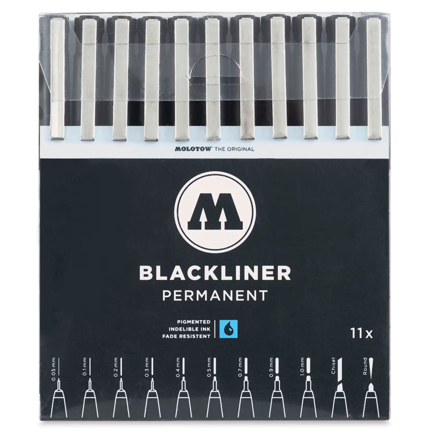 MOLOTOV - Blackliner Permanent - Set  de 11