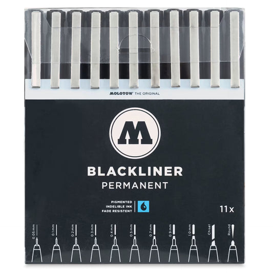 MOLOTOV - Blackliner Permanent - Set  de 11