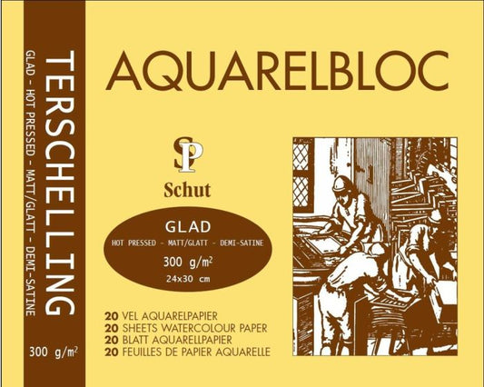 SCHUT TERSCHELLING - Glad Hot Press Blocks - 300GSM
