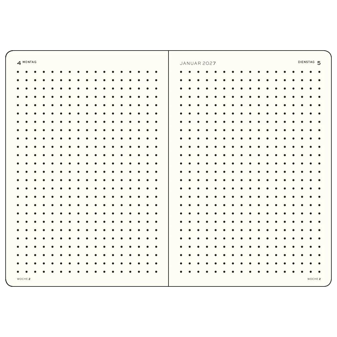 Leuchtturm 1917 - Agenda Diaria Trimestral - Agenda 2027