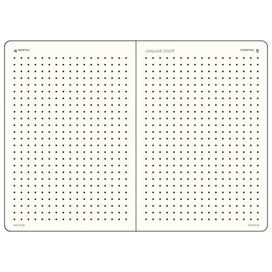 Leuchtturm 1917 - Agenda Diaria Trimestral - Agenda 2027