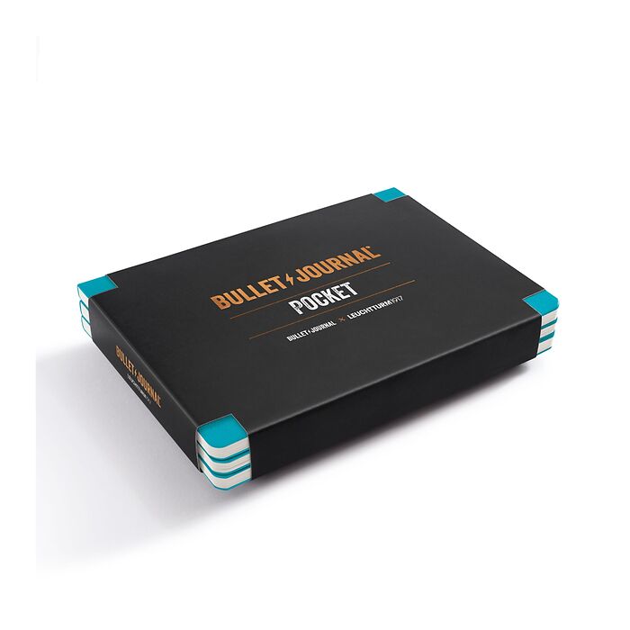 Leuchtturm 1917 - Bullet Journal Pocket - Pack de 3