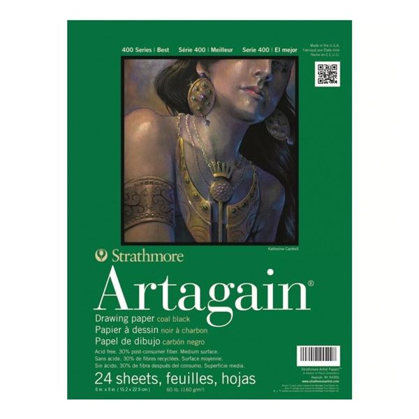 Strathmore Artagain Serie 400 - Papel Negro
