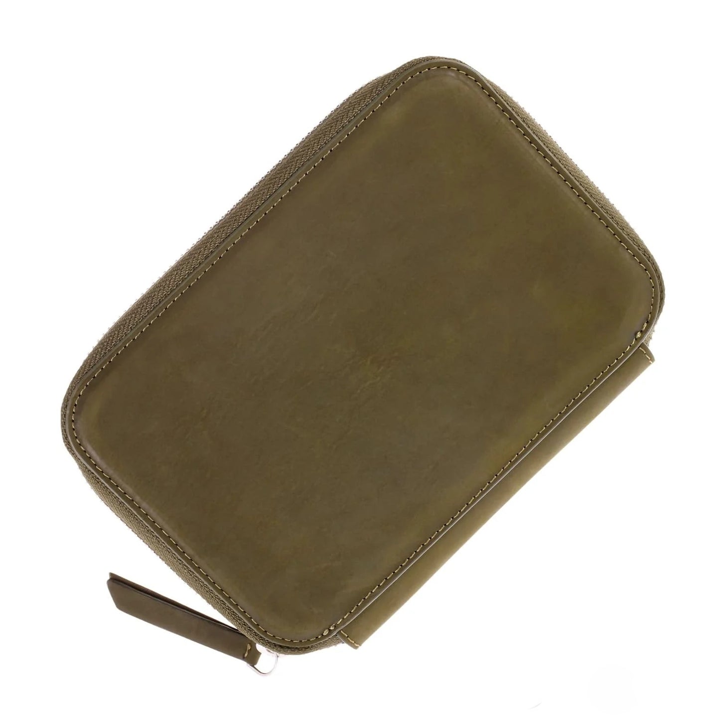 Endless Companion Leather Adjustable 5 Pen Pouch - Green