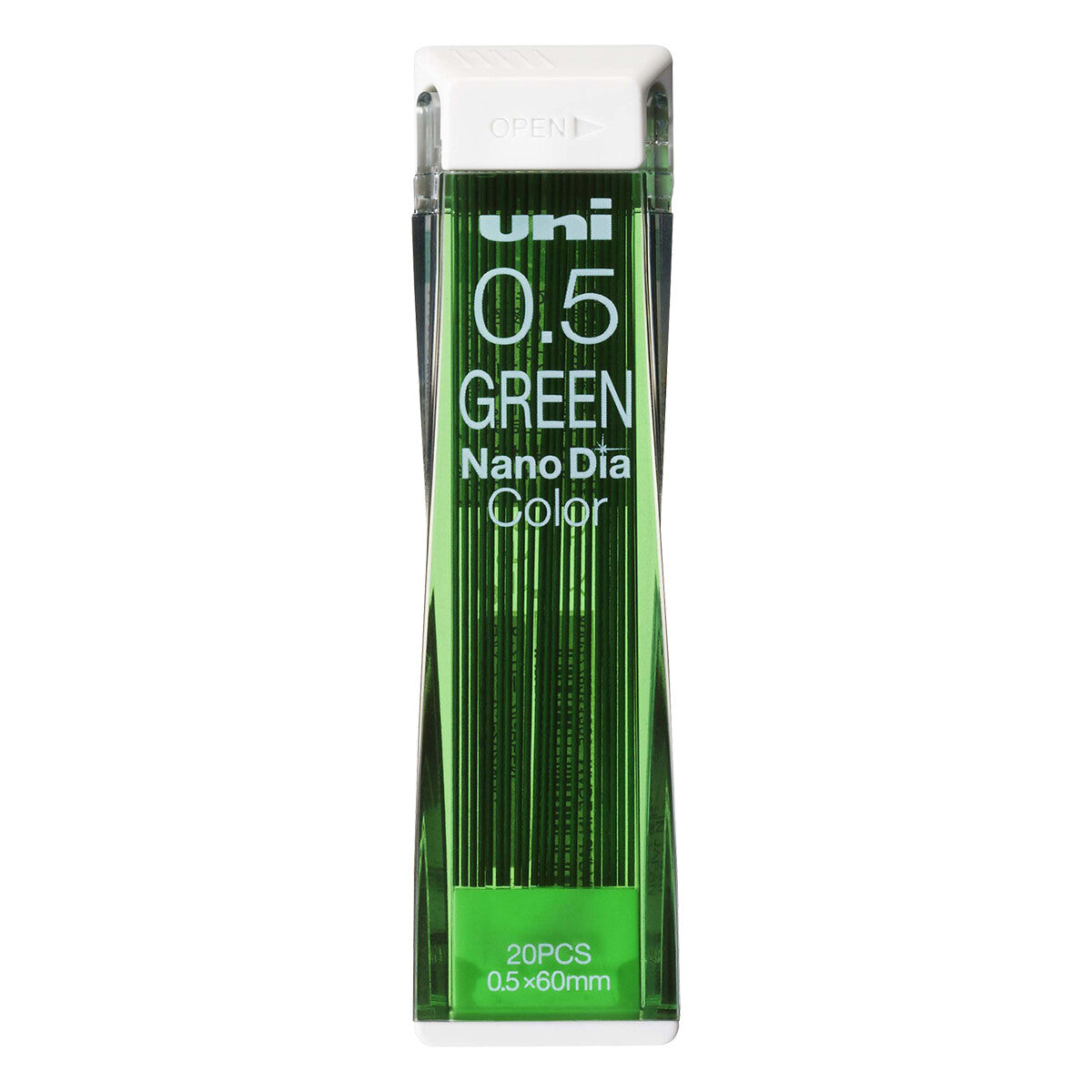 UNI-BALL - Uni Nano Dia Color Pencil Lead Refill Mina - 0.5mm - 20 unidades