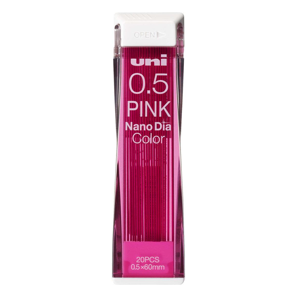 UNI-BALL - Uni Nano Dia Color Pencil Lead Refill Mina - 0.5mm - 20 unidades
