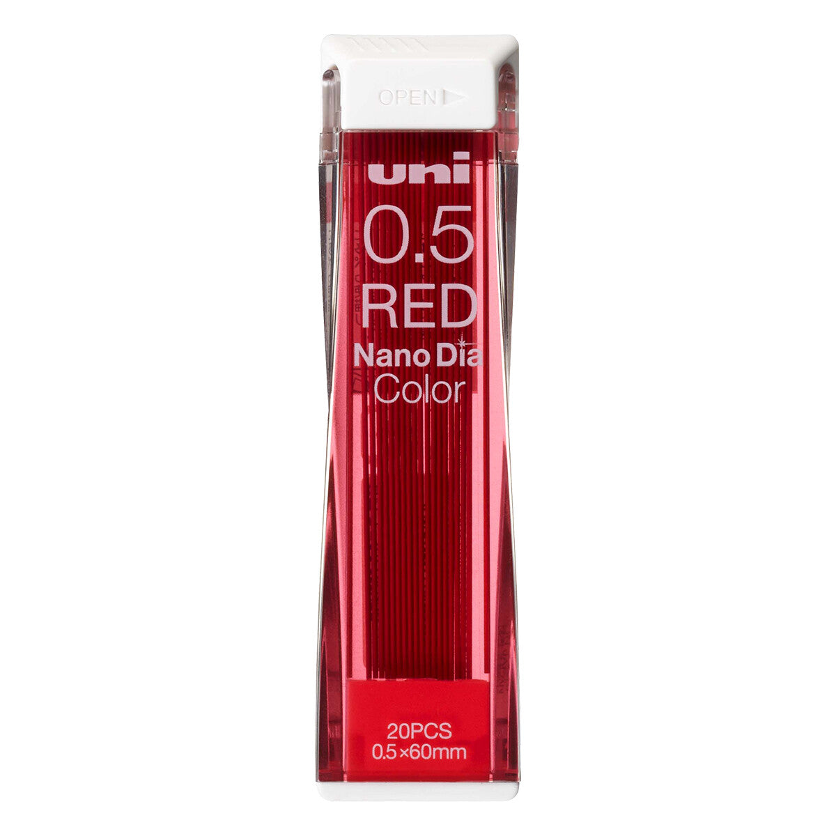 UNI-BALL - Uni Nano Dia Color Pencil Lead Refill Mina - 0.5mm - 20 unidades
