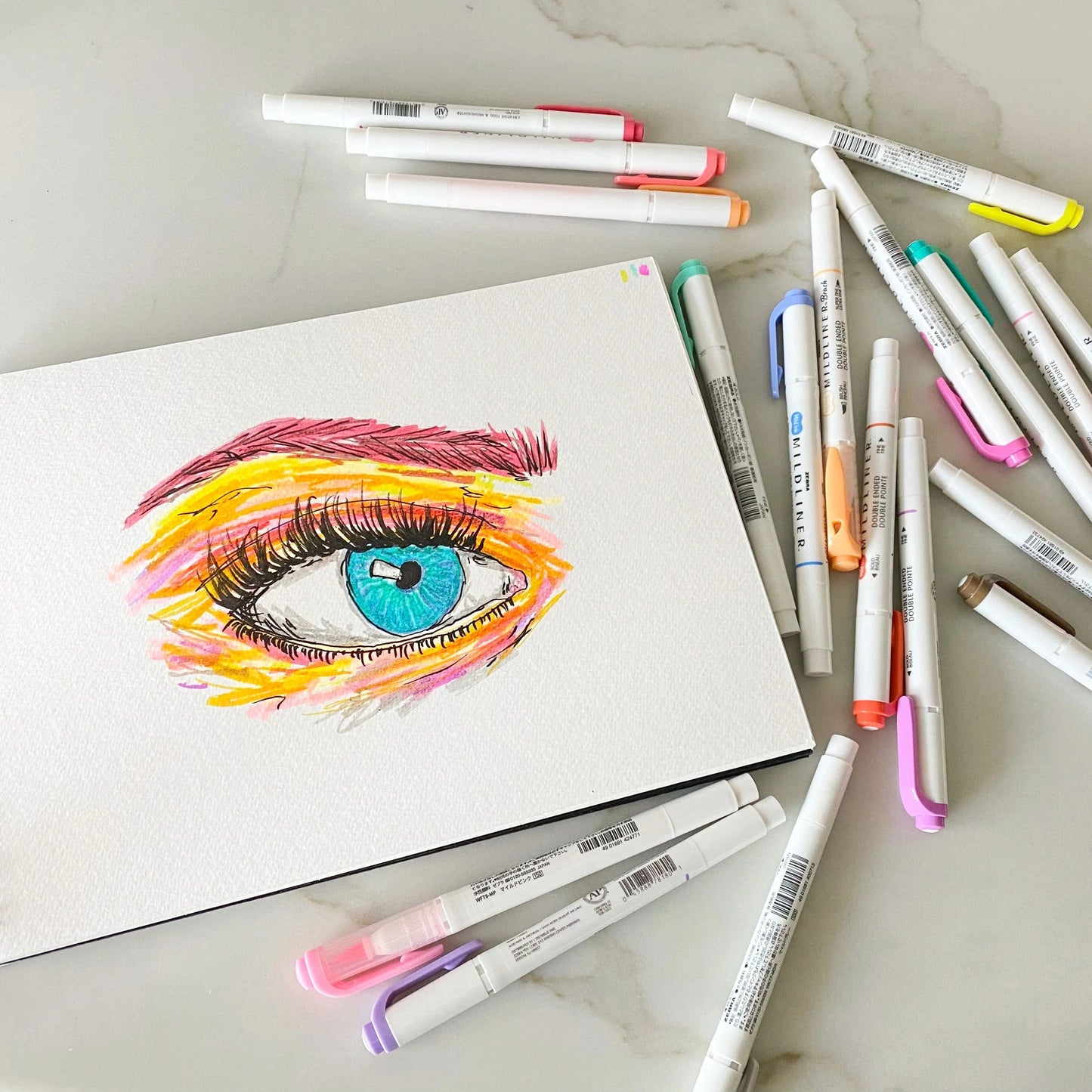 ZEBRA - Mildliner Highlighter Dual Tip - Chisel & Bullet Tip