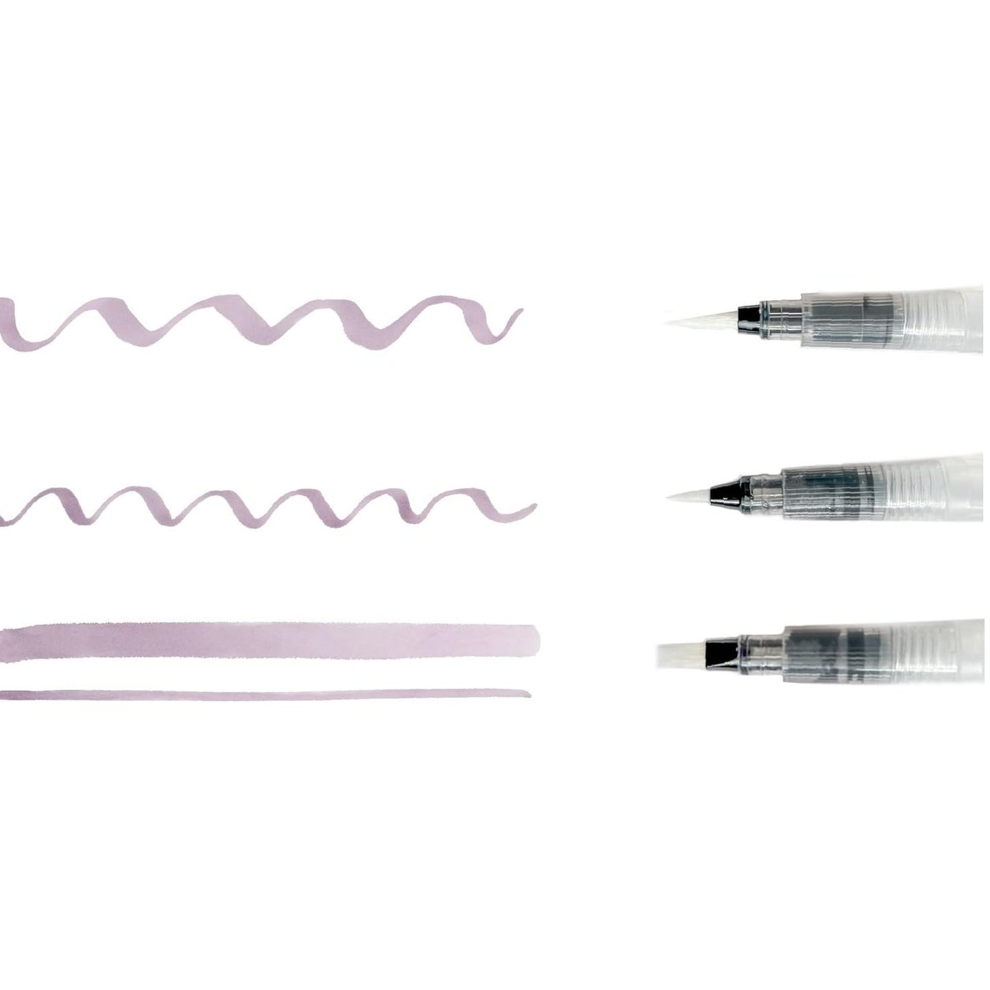 Zebra - Water Brush Pen - Set de 3