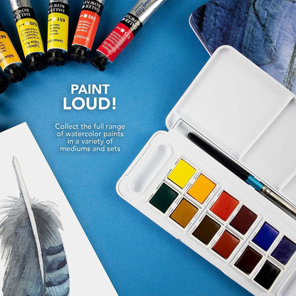 DALER-ROWNEY - Aquafine 12-pc Watercolor Travel Set