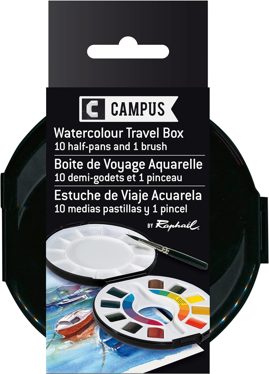 RAPHAEL - Campus Watercolor Pan Travel Set