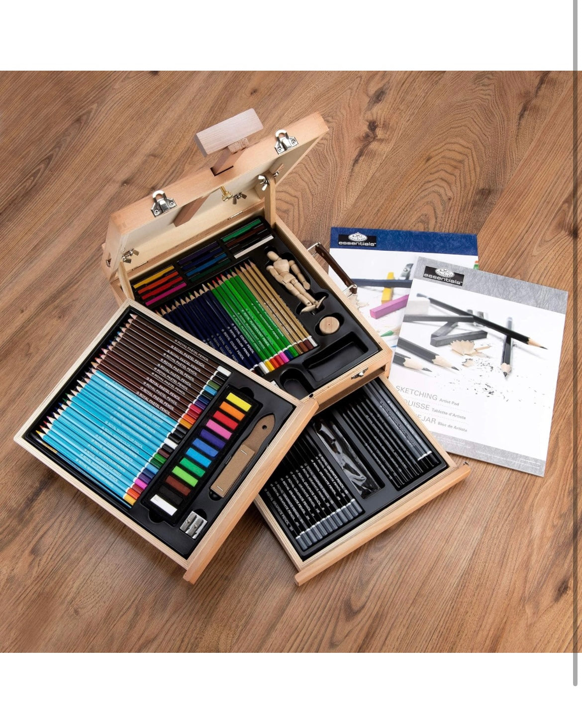 ROYAL BRUSH - Deluxe Sketch Easel Box Set