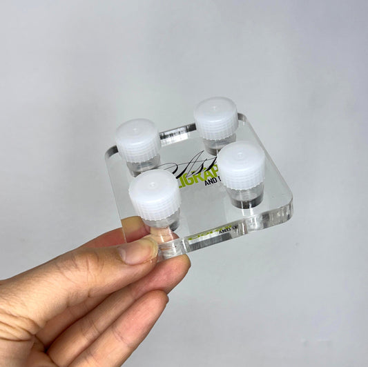 Ash Calligraphy Dinky Dips Mini Tinteros Base Acrílica de 4