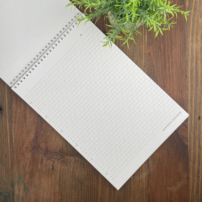 Ash Calligraphy Easy Does It Practice Pad - A4 - Encuadernación en Espiral