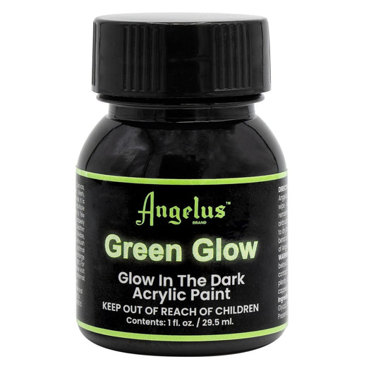 ANGELUS - Glow In The Dark Green Glow Paint (Pintura que brilla en la oscuridad)